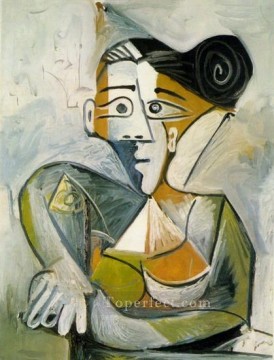 Mujer sentada 3 1938 cubista Pablo Picasso Pinturas al óleo